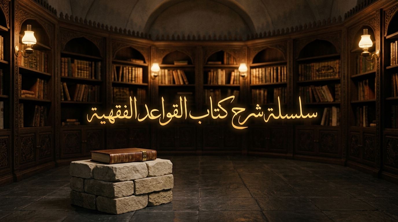 القواعد الفقهية - الدرس الأول - Image 1